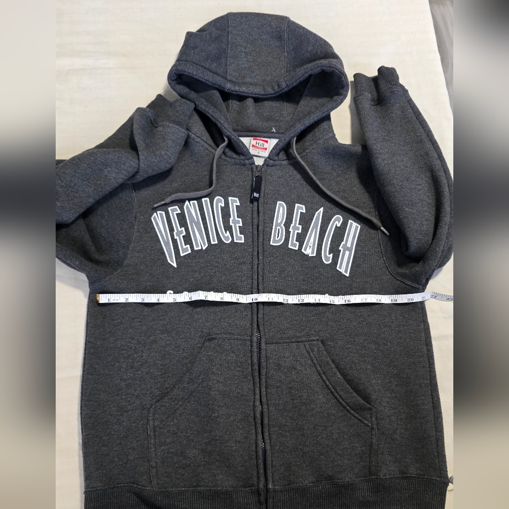 Venice Beach Gray Hoodie - Picture 9 of 10